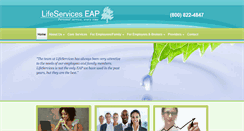 Desktop Screenshot of lifeserviceseap.com